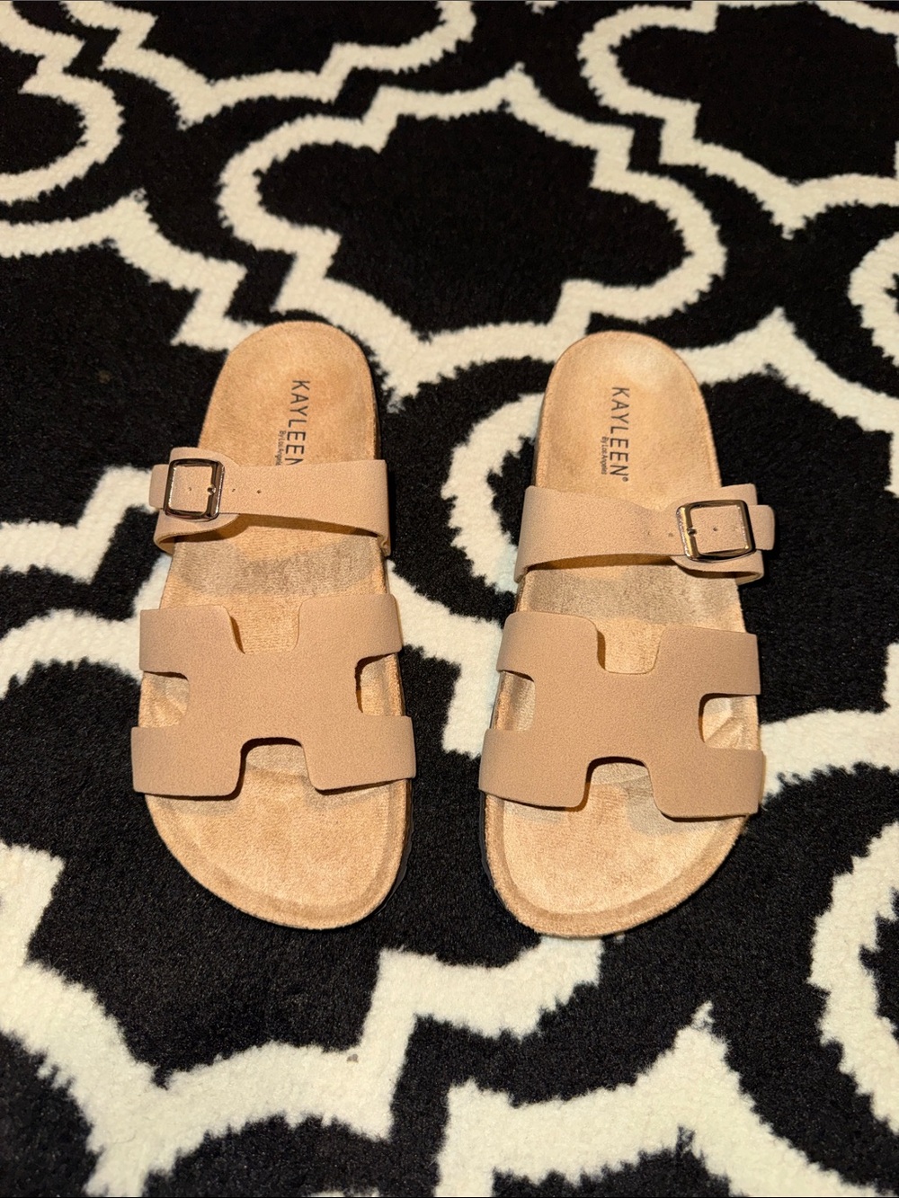 Womens Buckle Sandal